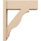 Ekena Millwork 8-in W x 24-in D x 28-in H Funston Block Rough Cedar Woodgrain TimberThane Outlooker, Primed Tan OUTUR080X24X28FST44RCPR - alternate 5